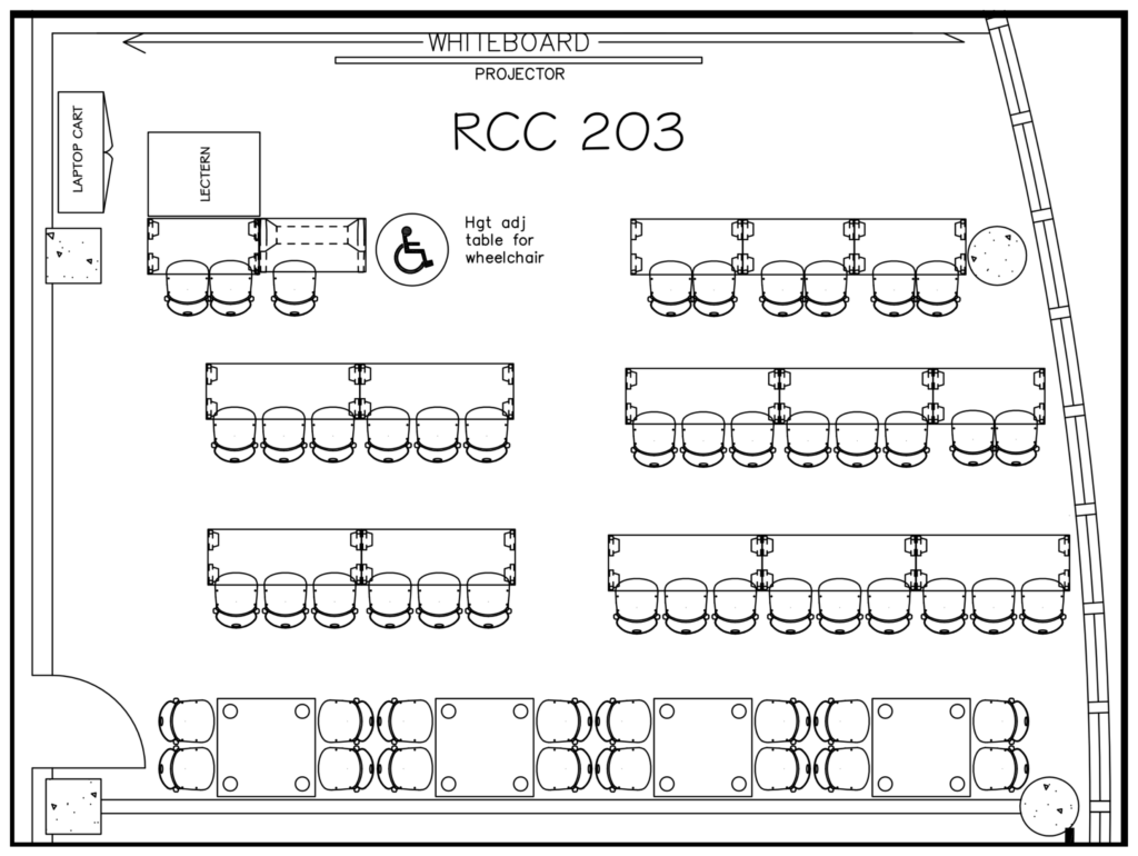 RCC 203 floor plan
