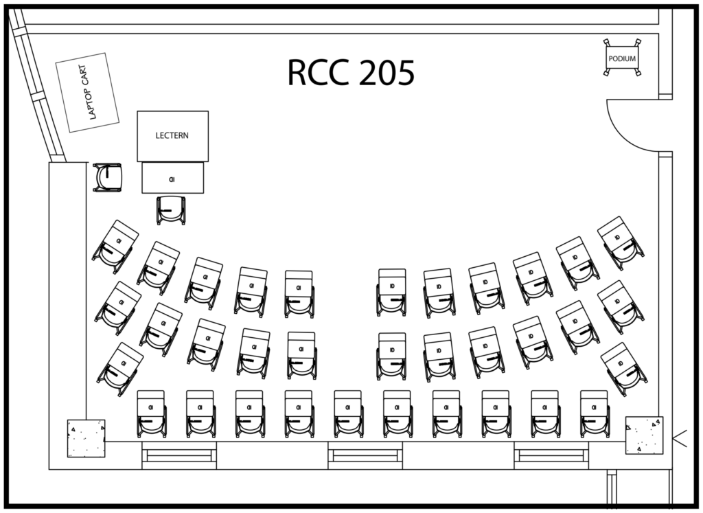 RCC 205 floor plan